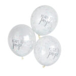READY TO POP BALLOONS UNISX CONFETTI PK5