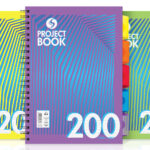 SILVINE A4 5 PART DIVIDER BOOKS PK3