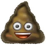 EMOJI 32″ POOP HELIUM GIANT BALLOON