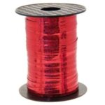 5MMX250M RED HOLOG CURLING RIBBON