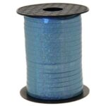 5MMX250M ICE BLUE HOLOG CURLING RIBBON