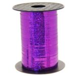 5MMX250M PURPLE HOLOG CURLING RIBBON