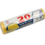 R/MARKETS SWING BIN LINERS LEMON PK20