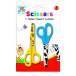 ACT. 2 ANIMAL PRINTED SCISSORS