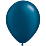 QUALATEX PEARL MIDNIGHT BLUE 11″ (PACK OF 25 ROUND BALLOONS).