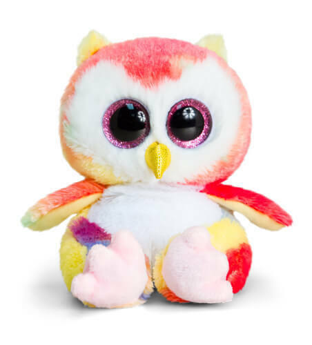 15CM ANIMOTSU RAINBOW OWL(HOOTY)