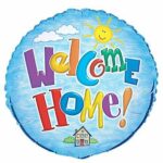 UNIQUE 18″ WELCOME HOME FOIL BALLOON