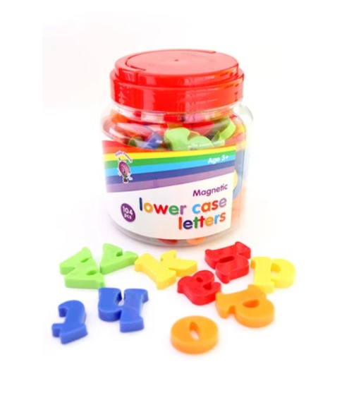 MAGNETIC LOWER CASE LETTERS 104PCS