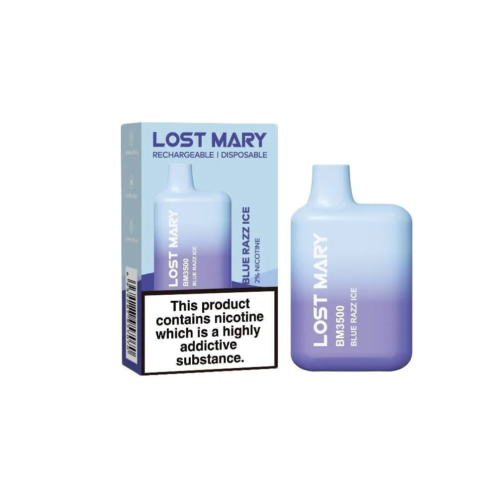 LOST MARY BLUE RAZZ ICE 20MG/ BM 3500