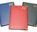 A4 DIARY 2023 DAP PADDED GILT EDGE