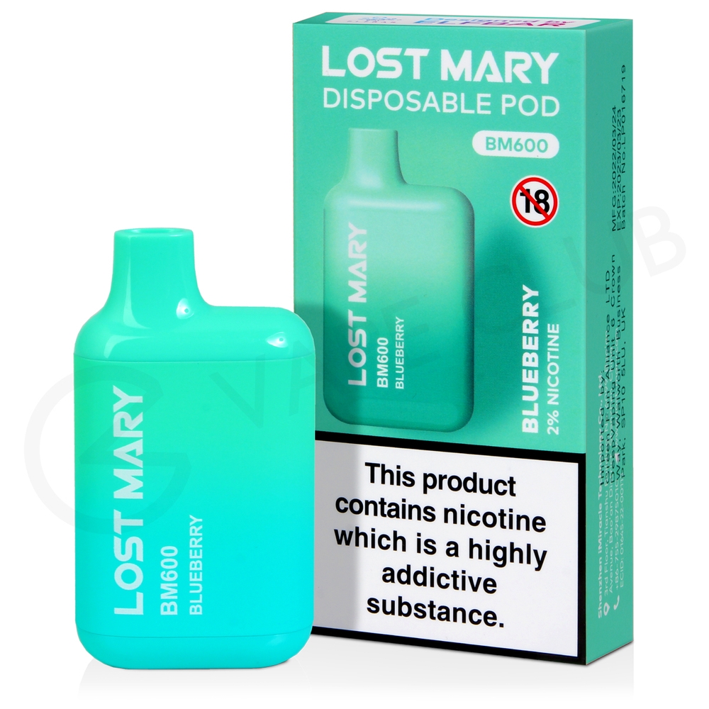 LOST MARY BM600 DISPOSABLE VAPE BLUEBERRY