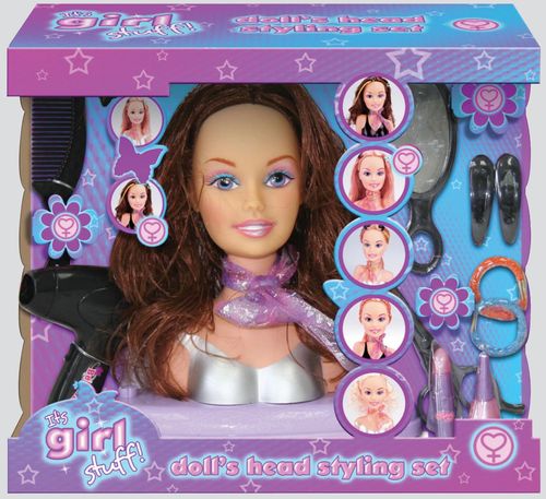 DOLLS HEAD STYLING MODEL SET
