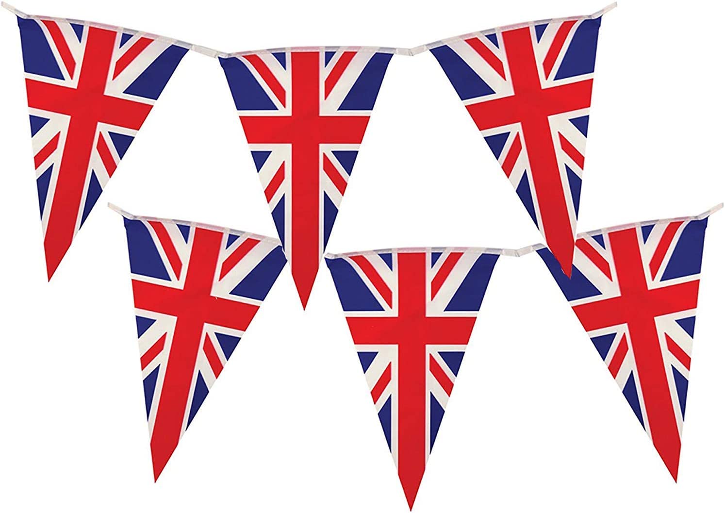 UNION JACK BUNTING 10M 25 FLAGS