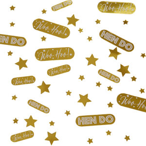 WOO HOO HEN DO TABLE SCATTERS