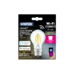 STATUS CLASSIC 7W=60W SMART COLOUR CHANGING TEMPERATURE WI-FI FILAMENT BULB