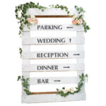 WEDDING VENUE DIRECTIONS STENCIL KIT