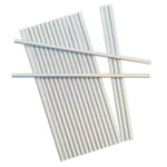 IRRIDESCENT PAPER STRAWS PK25