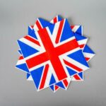 UNION JACK PRINT NAPKINS PK25