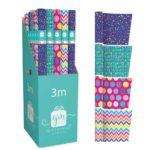 3M ROLL WRAP BRIGHTS BDAY X 1