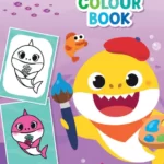 BABY SHARK COPY COLOUR BOOK