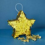 GOLD STAR PINATA.