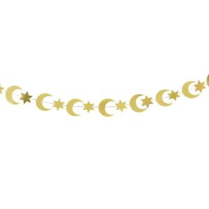 MOON & STAR GOLD CARD BANNER 4M