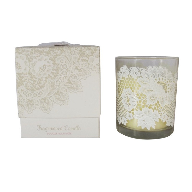 6cmX8cm LACE CANDLE POT (Orange Blossom)