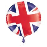 UNIQUE 18IN UNION JACK FOIL BALLOON