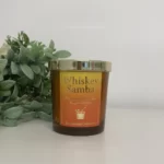 COCKTAIL CANDLE POT 9X8.5CM (Whiskey Samba)