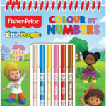 FISHER PRICE COLOUR BY NUMBER SET