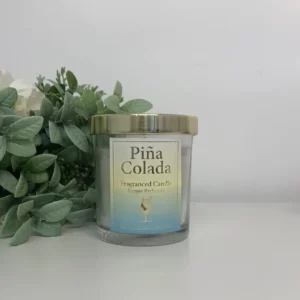 COCKTAIL CANDLE POT 9X8.5CM (Pina Colada)