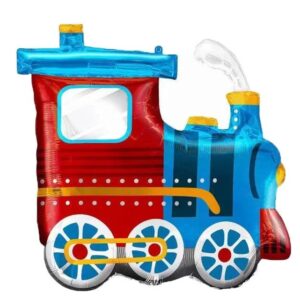 TRAIN CHOO CHOO SHAPE 25IN X 22IN