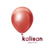 KALISAN 12″ MIRROR RED BALLOONS