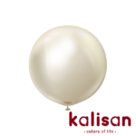 KALISAN 24″ MIRROR WHITE GOLD BALLOONS