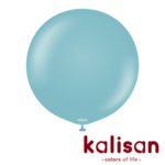 KALISAN 24″ BLUE GLASS BALLOONS