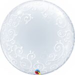 FANCY FILIGREE 24IN DECO BUBBLE