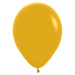 SEMPERTEX 5″ FASHION MUSTARD BALLOONS PK100