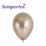 SEMPERTEX 5″ ROUND REFLEX  CHAMPAGNE BALLOONS