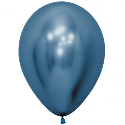 SEMPERTEX 5" ROUND REFLEX BLUE BALLOONS