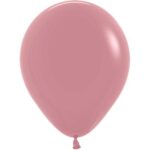 SEMPERTEX 5″ ROUND  ROSEWOOD BALLOONS