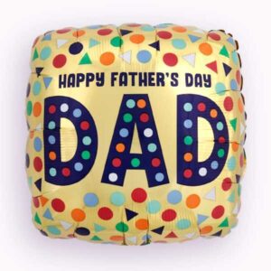ANAGRAM HAPPY FATHERS DAY DAD 17" BALLOON