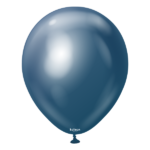 KALISAN 12″ MIRROR NAVY BALLOONS