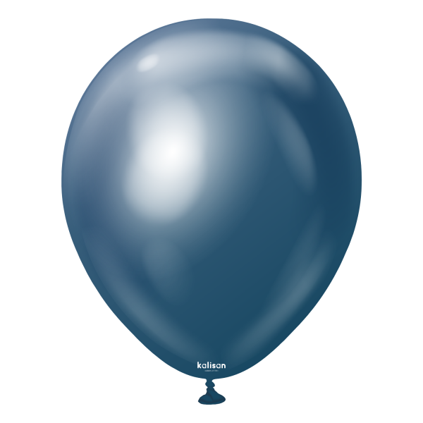 KALISAN 12″ MIRROR NAVY BALLOONS