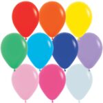 SEMPERTEX 12″ ROUND FASHION ASSORTED BALLOONS