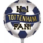 TOTTENHAM FAN BLUE & WHITE 18IN FOIL