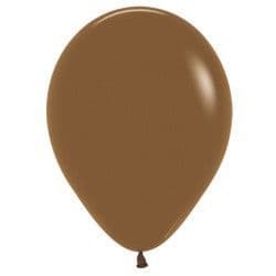 SEMPERTEX 12" ROUND FASHION COFFEE BALLOONS PK50
