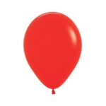 SEMPERTEX 12″ ROUND FASHION RED BALLOONS