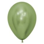 SEMPERTEX 5″ ROUND REFLEX LIME GREEN BALLOONS