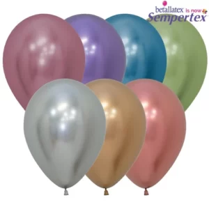 SEMPERTEX 5" ROUND REFLEX ASSORTED BALLOONS