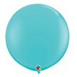 QUALATEX CARIBBEAN BLUE 36″ (PACK OF 2 ROUND BALLOON)